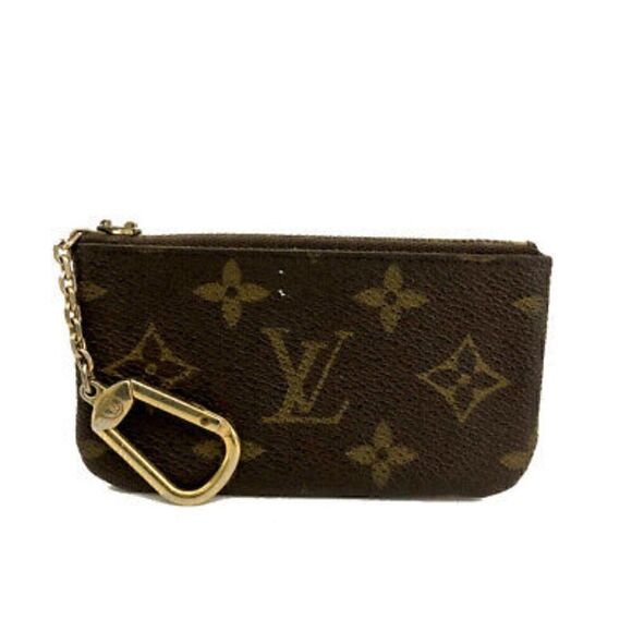 Louis Vuitton Monogram Pochette Cles Wallet Coin Purse/3AE3185 - Picture 1 of 7
